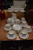 A mid-20th Century Royal Albert Belinda patterned 18 piece tea service