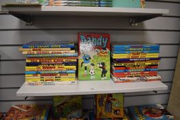 A collection of The Beano and Dandy books.