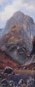 *Local Interest - Joseph Albert Coniston Pettitt (19th/20th Century), oil on board, Two romanticised