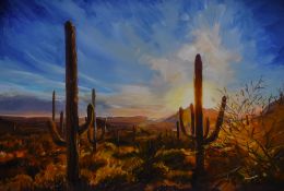After Bob Dylan (b.1941, American), print on giclee paper, 'Cactus', from 'The Retrospectrum