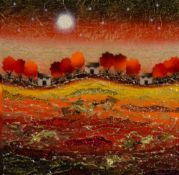 Sarah Ewing (Contemporary, British), a mixed media, 'Sweet Dreams', signed to the lower right,