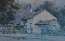 *Local Interest - After Judy Boyes (20th Century, British), a coloured print, 'Gingerbread Shop,