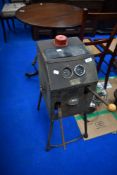 A vintage hydroelastic pumping machine