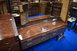 A vintage dressing table having gloss finish