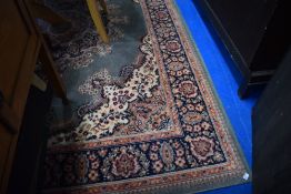 A modern vintage carpet square