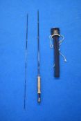 A Hardy Graphite de-luxe 9ft 2pc #5/6 in excellent condition with original soft sleeve