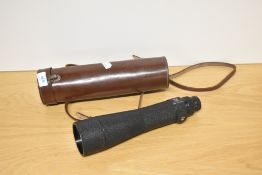 A B nickel Marburg/L Supra spotting scope. 25x50 magnification, serial number 125548, in original