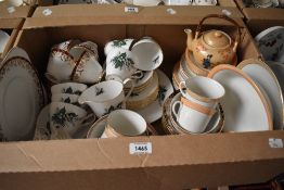 A Royal Imperial part tea service having Lily of the Valley decoration (20 pieces approx), a Royal