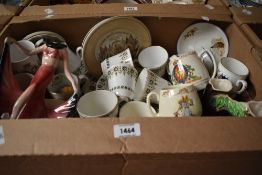 A Royal Grafton 'Valetta' part tea service (13 pieces approx), two Royal Doulton 'Bunnikins' mugs, a