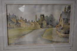 A framed and glazed print, indistinctly signed, limited number 375/500.