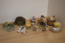 An early Border Fine Arts animal study of a Hedgehog, dated 78, sold together with a Border Fine