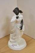 A Minton bronze and ivory porcelain figurine 'Sea Breezes' MS4 23cm
