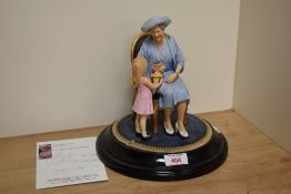 A Country Artists limited edition figure study 'A Royal Bouquet' limited edition number 86/9500
