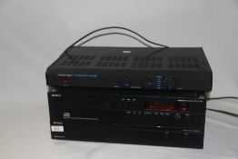 A lot of two pieces by Arcam with a Delta black box and a 70.2 CD player / Integrated Amp by Musical