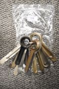 Fifteen case tools for various watch types.