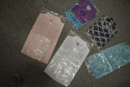 Five vintage old stock childrens tops/blouses, new in packaging.