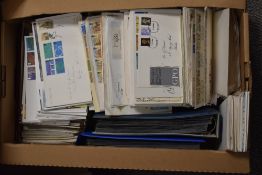 GB & CHANNEL ISLANDS, LARGE FIRST DAY COVER COLLECTION HOUSED IN BOX Within a large box several