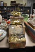 Three vintage gas stoves