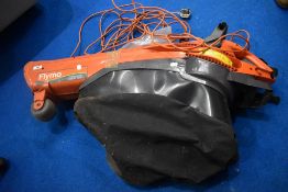 A Flymo garden vac 2500W turbo