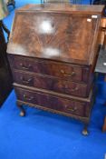 An early 20th Century Queen Anne style bureau
