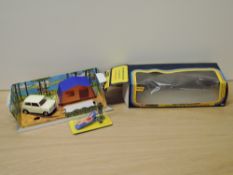 A 1970's Corgi die-cast, 38 Mini 1000 Camping Set , in original window display box with inner card