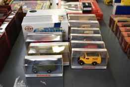 Ten Matchbox The Dinky Collection die-casts, DYS10 1950 Mercedes Benz Diesel Omnibus Type 0-3500,