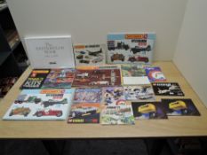Sixteen Toy Catalogues and Books, Corgi 1970, 1976 missing front cover, 1977, 1979, 1981 x2, 1985,