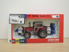 A 1990's Britains model, 9607 Massey Ferguson MF 3680 Tractor and Crop Sprayer, in original window