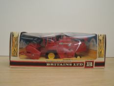 A 1978 Britains model, 9570 MF Massey Ferguson Combine Harvester, in original window display box