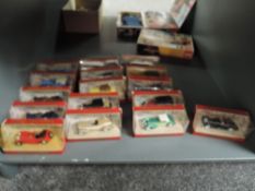 Sixteen Matchbox Models of Yesteryear die-casts, all vintage Cars, Y1G, Y2, Y2C, Y4, Y11, Y14,