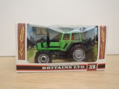 A 1980's Britains model, 9526 Deutz DX110 Trractor, in original window display box with card insert,