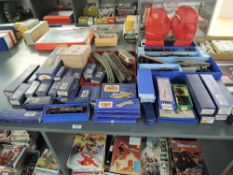 A large collection of Hornby Dublo 00 gauge including EDG16 Tank Goods part set with three rail BR