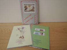 CYPRUS 1989-92, TRIO OF YEAR PACKS, 2 COMMEMORATIVE, 1 DEFINITIVE ISSUES Trio of year packs 1989