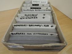 BOX OF APX 400 OLD POSTCARDS, IRELAND, ISLE OF MAN, SCOTLAND & WALES Box with in the region of 400