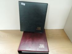 POSTCARDS, 2 ALBUMS, ONE EARLIER TO MID, SECOND MODERN MATERIAL Two bulging postcard albums each
