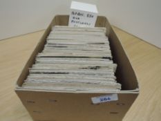BOX WITH APX 550 OLD POSTCARDS, FRANCE & BELGIUM Box with around 500+ postcards, all from France and