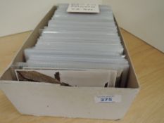 POSTCARDS, BOX WITH APX 750 POSTCARDS, FOREIGN, EUROPE, AFRICAS ETC Box with apx 750 cards largely
