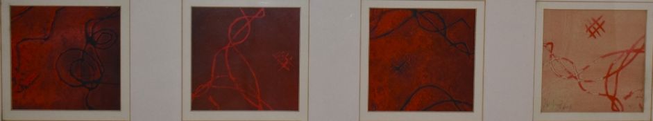 20th Century, pastel, A portrait of Pekingese terriers, signed to the lower left, framed, mounted,