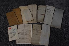 Ephemera. Railways/Industrial History. Burnley Paper Mill, with related documents concerning the