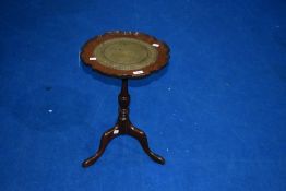 A reproduction wine table