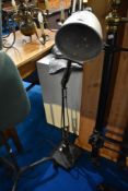 A vintage floor standing angle poise lamp