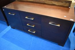 A modern designer side unit , possibly Casabella le Dolce Vita, approx 133 x 47 x 60cm