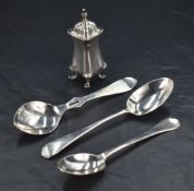 A Queen Elizabeth II silver Celtic point pattern preserve spoon, marks for Sheffield 1971, maker
