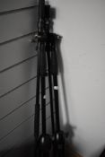 Two microphone stands