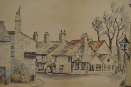 Horace Beecham (20th Century), watercolour, 'Bold Arms, Churchtown', signed and dated 1962,