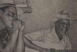 After Willard Gayheart (20th Century, American), prints, Six musician scenes, including a