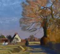 Dennis Robinson (20th Century), acrylic, 'Smuggler's Cottage', signed to the lower left, framed,