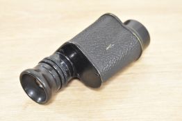 A cased Mons. Pris No1A MkII monocular No28603 with Military Crowsfoot mark