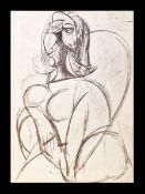 D'APRES PABLO RUIZ PICASSO
