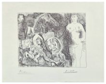 D'APRES PABLO RUIZ PICASSO